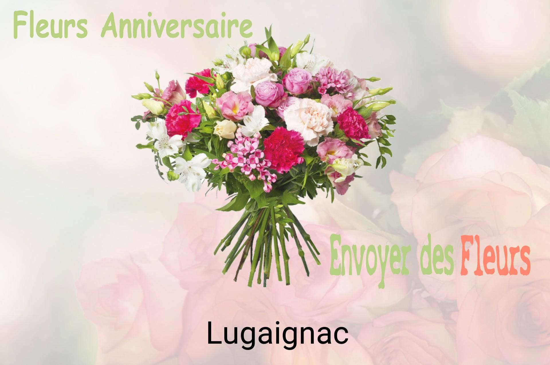 Bouquet de fleurs d’anniversaire livré à Lugaignac